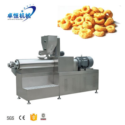 3000 KG Industrial Crispy puffed chips de milho puffed snacks máquina de fabricação para planta de alimentos