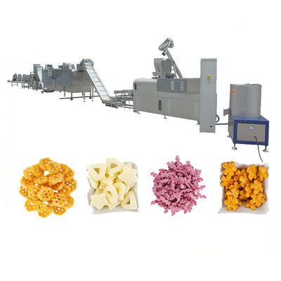 Automático de velocidade puffing snacks fazer condição da máquina de aço inoxidável 201 304 material