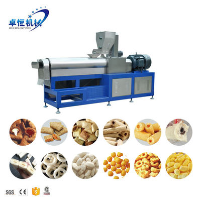 Máquina automática de produção de alimentos para snacks com tensão de 380v