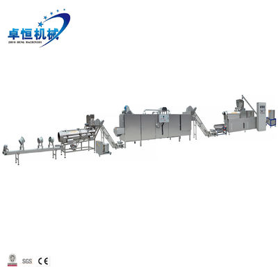 200-250kg/h Capacidade Máquina de fabricação de snacks para o pequeno-almoço Cereais Flocos de milho