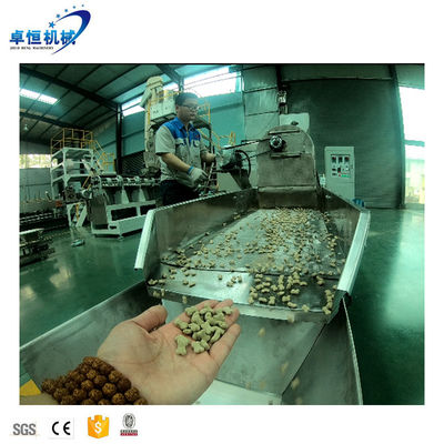 Material de parafuso Aço ligado 38CrMoAl 1500 KG Máquina automática de fabricação de alimentos para cães e gatos