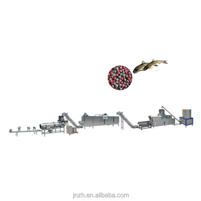 120 kg/h-1000 kg/h Capacidade Linha de produção automática de rações para peixes para a agricultura sustentável