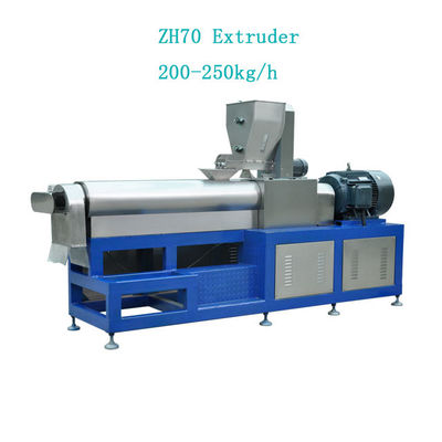 Linha de produção de alimentos de milho inteiro chips de trigo flocos puff snack máquina de processamento de extrusão