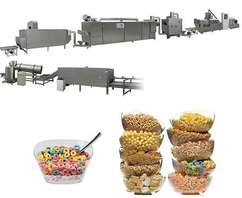 Extrusora multifuncional Linha de produção de máquinas de grãos de milho de milho