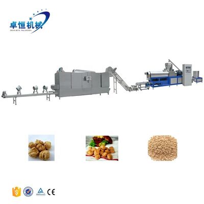 Máquina de fabricação de carne de proteína de soja para produção de proteína texturizada de 120 kg/h