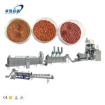 Máquina de fabricação de alimentos para peixes para todos os tipos de peixes Material da máquina de aço inoxidável 201 304