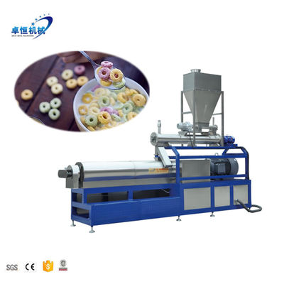 Fabricação de flocos de milho e máquina de extrusão de cereais de pequeno almoço