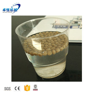 Máquina de fabricação de alimentos para peixes com certificação CE para produção e material de aço inoxidável