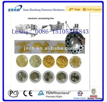 Fazer pasta de macarrão de espaguete conveniente com extrusora de parafuso único multifunção