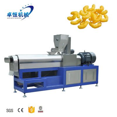 Pequena Empresa 6000 KG Arroz Puffed Milho Puff Puff Snack Food Making Processing Machines Linha