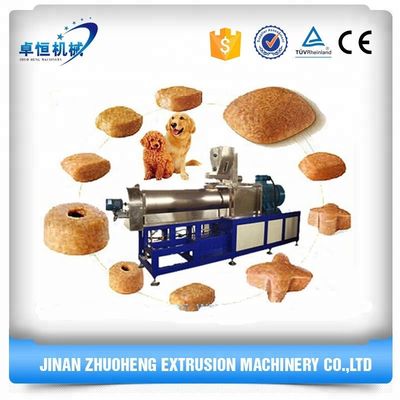 Fabricação de extrusores de alimentos para animais de estimação de aço inoxidável de 3000 kg