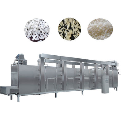 Máquina de processamento de arroz de duplo parafuso de alta automação 100 kg/h-900 kg/h Condição