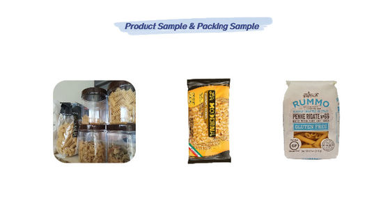 Linha de produção de máquinas de fabricação de macarrão de macarrão de 40 kg/h para produção rápida e de macarrão