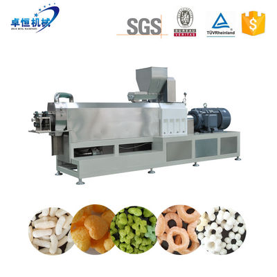 Linha de produção de extrusora de lanches de milho totalmente automática para processamento personalizado