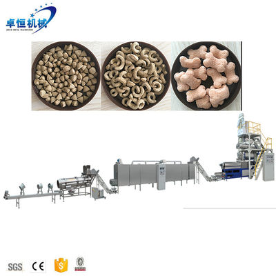 Sinking Pet Food Fish Feed Pellet Making Twin Screw Extruder Machine para a fábrica de pellets