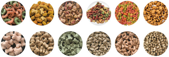 1200 kg por hora Alimentação flutuante para peixes para animais de estimação Alimentação para animais de estimação Máquina de processamento de pellets para alimentos