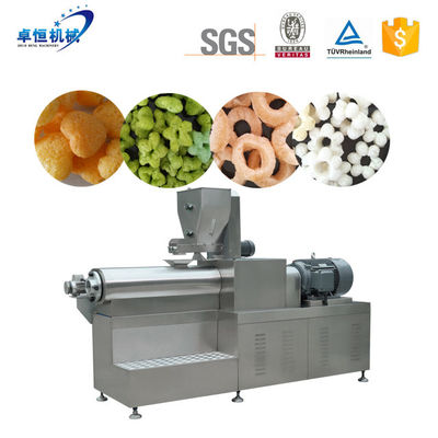 Suporte online após o serviço Máquina de fabricação de extrusores de lanches para alimentos de puré de milho