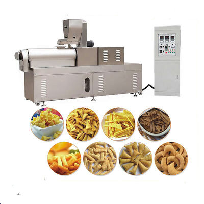 380v Full Automatic Frites Bugles Chips Snack Food Making Machine para alimentos em grande escala