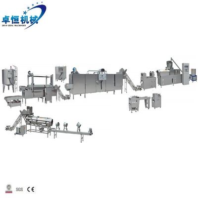 380v Full Automatic Frites Bugles Chips Snack Food Making Machine para alimentos em grande escala