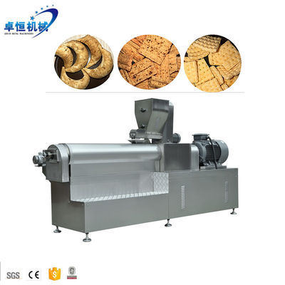 Máquina automática de extrusão de saladas, chips, sticks e snacks para produção de snacks