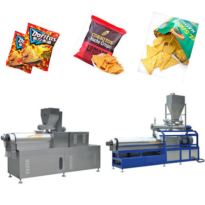 3000 KG Capacidade Fritos Bugles Chips Snacks Linha de produção para alimentos