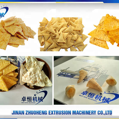 3000 KG Capacidade Fritos Bugles Chips Snacks Linha de produção para alimentos