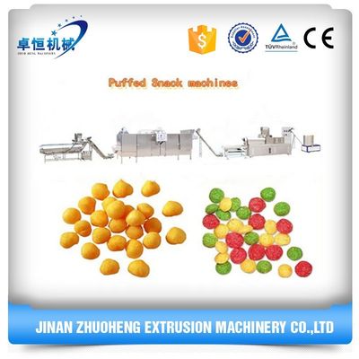 Componentes essenciais Bomba Industrial Fully Automática farinha de milho Puff Snacks extrusora de alimentos