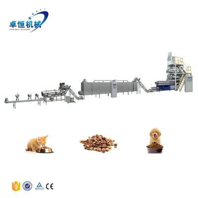 Linha de equipamento de produção de pellets de alimentos para cães para compradores avançados