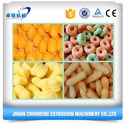 Condição Máquina de produção de linha de produção de extrusores de alimentos para lanches de alta produtividade