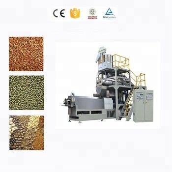 Siemens Economia de energia automática de cães de estimação Alimento para peixes Máquina de alimentação de peixes Máquinas de fabricação de pellets de alimentos para peixes