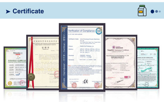 Siemens Condição do motor principal Máquina de fabricação de alimentos secos para cães para linha de produção de alimentos para animais de estimação