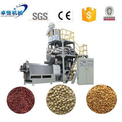 Máquina de processamento de alimentos para animais aquáticos multifuncional para bebidas alimentares 380/400/415/440v