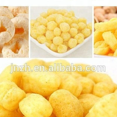 3000 KG Industrial Crispy puffed chips de milho puffed snacks máquina de fabricação para planta de alimentos