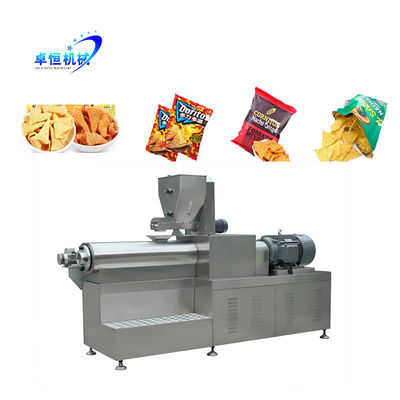 Nachos Tortilla Doritos Chips de milho fritos Snack Food Machine Making Processing Line