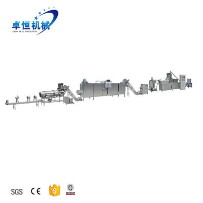Máquina de secagem de combustível energético 5000 KG Corn Sticks Extruder Making Machine para Puff Snack Food