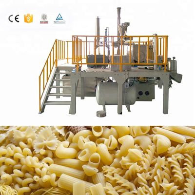 Máquina de produção de linha de produção de macarrão de pasta de extrusão de parafuso único personalizada para industrial