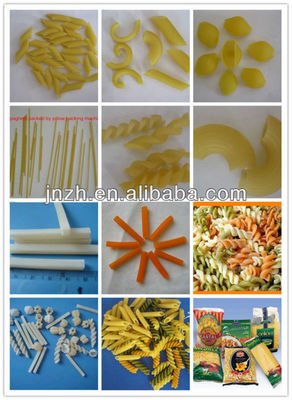Máquina de produção de linha de produção de macarrão de pasta de extrusão de parafuso único personalizada para industrial