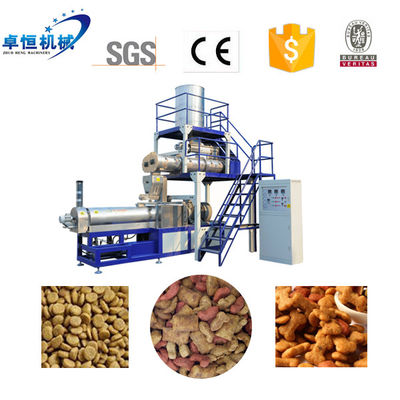 25*3*3m Máquina automática de processamento de alimentos para animais de estimação para linha de produção de alimentos para cães extrudidos a seco