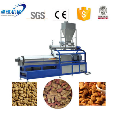 Extrusor de alimentos para animais de estimação para linha de produção de alimentos para cães e gatos