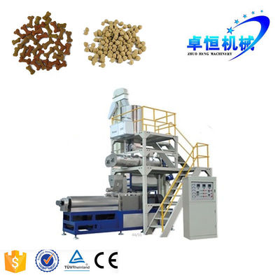 35kw Capacidade Seca Alimento para cães de estimação Alimento flutuante para peixes Pellet Extruder para a Pecuária