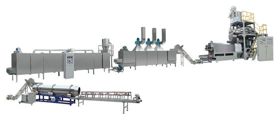 Linha de produção de pequenas explorações agrícolas que utiliza equipamentos multifuncionais de alimentação seca para cães e animais de estimação