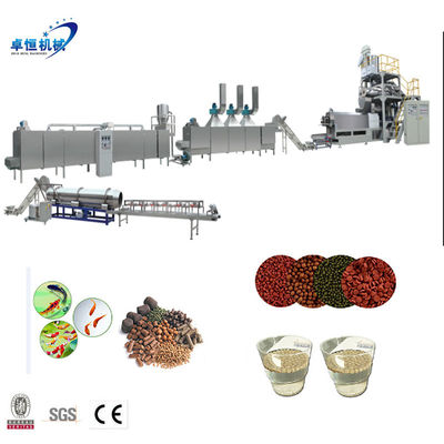 Máquina de pellets de alimentos para animais de estimação de capacidade 5000 kg Fácil de operar e design de penas