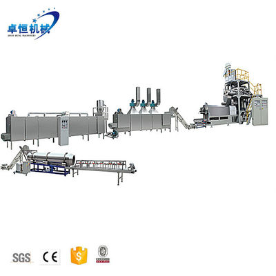 Yuzen Balik Yemi Pelet Makinesi máquina de pellets flutuante de alimentação de peixes com inversor ABB