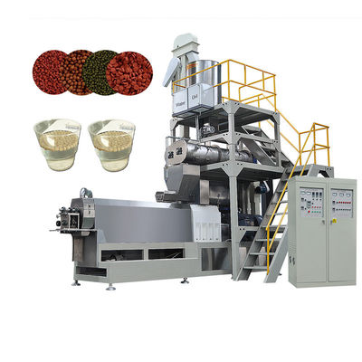 Linha de produção de extrusores de alimentação para peixes de 5 toneladas/h