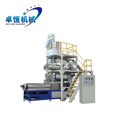 Linha de produção completa máquina de processamento de extrusão de alimentos para cães de estimação feita de aço inoxidável