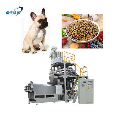 380V/50HZ Alimento seco para animais de estimação Cão, gato, peixe Máquina de produção de alimentos 5000kg