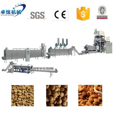 380V/50HZ Alimento seco para animais de estimação Cão, gato, peixe Máquina de produção de alimentos 5000kg