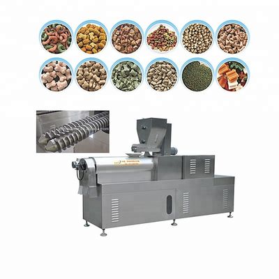 Máquina de fabricação de alimentos para animais de estimação 15000*2500*4000MM para produção automatizada