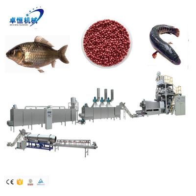 Auto CAD Layout Twin Screw Extruder para a linha de processamento de alimentos para peixes, camarões e alimentos para animais