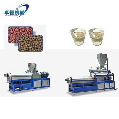 Auto CAD Layout Twin Screw Extruder para a linha de processamento de alimentos para peixes, camarões e alimentos para animais